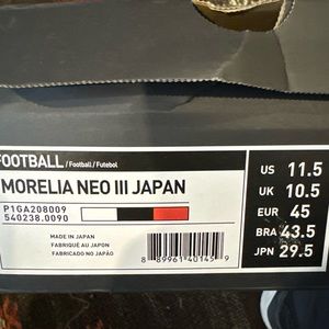 Redo of Neo 3 11.5 soccer cleats